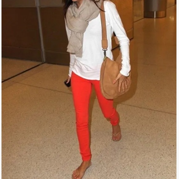 [Henry & Belle] Super Skinny Ankle Jean in Vermillion - Picture 3 of 7